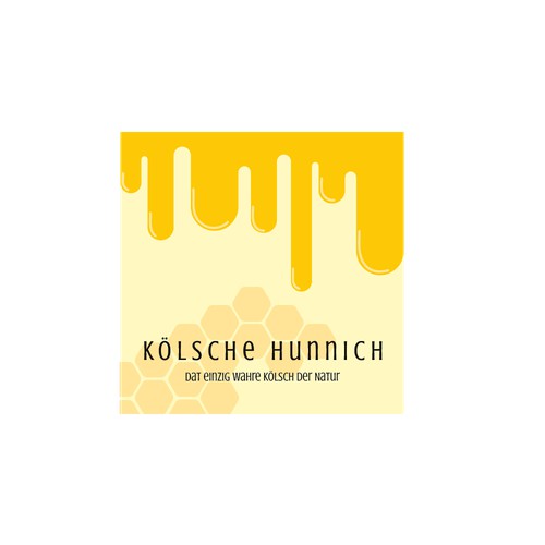 Etikett-Design für "Kölsche Hunnich"