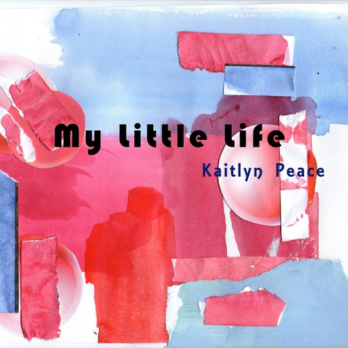 Design for the CD cover for musician