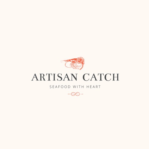 artisan logo for seafood company