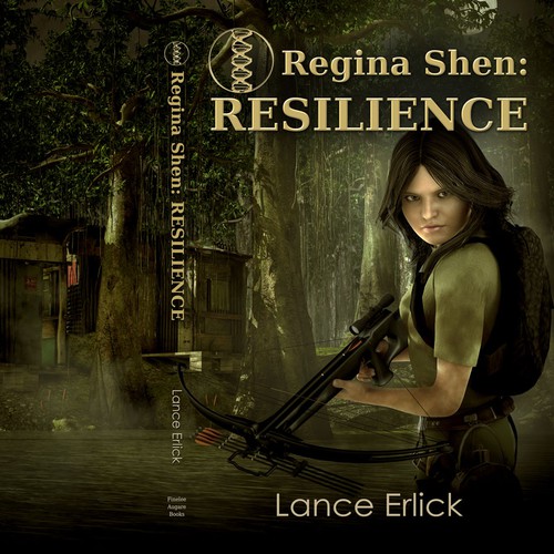 Create Attention grabbing book cover for YA sci-fi series