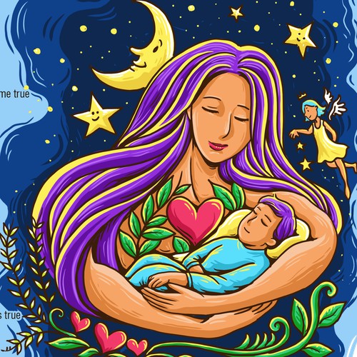 Illustration for private song book