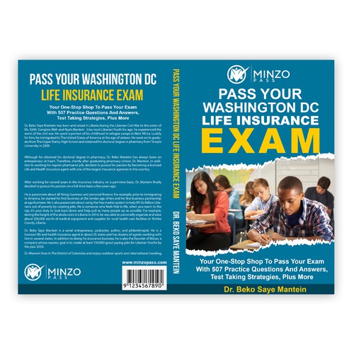 Book cover for Washington DC Life Insurance Exam Training Manual