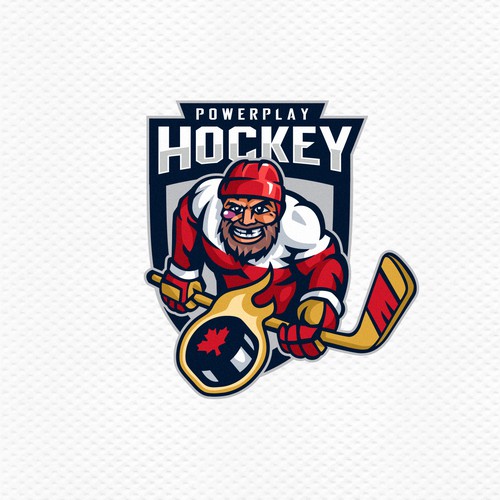Hockey Character Mascot