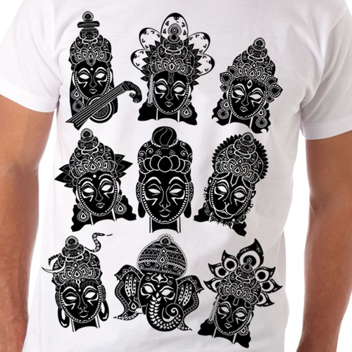 Hindu Gods T-shirt