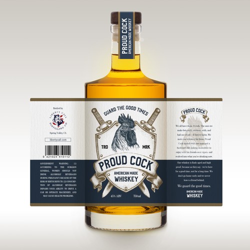 Proud Cock Whiskey