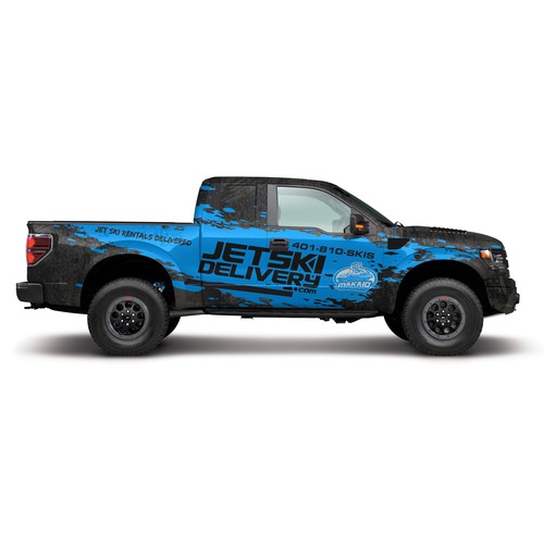 ford raptor wrap for jetski delivery.com