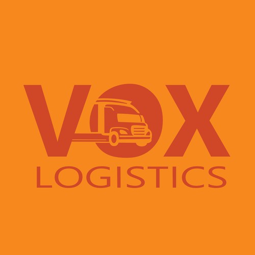 Bold logo for transportation company