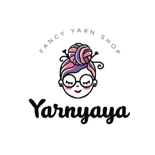 Logo for yarn shop