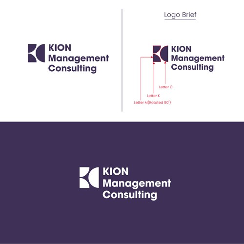 Logo concept for a Management Consulting company