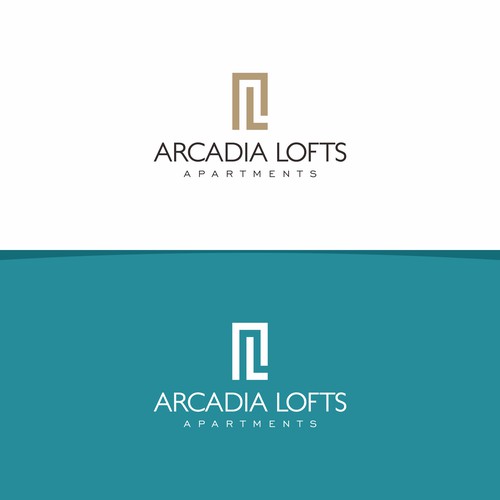 Simple abstract logo for apartments