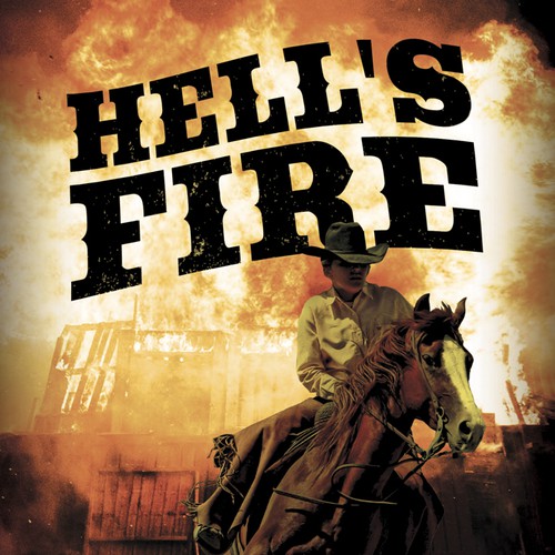 book cover for Western novel “Hell's Fire”