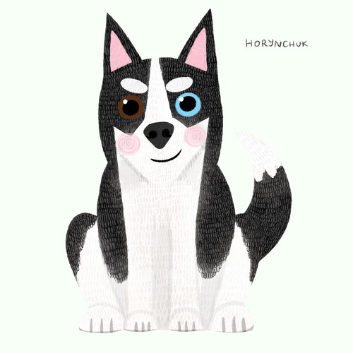 Dog Illustration 