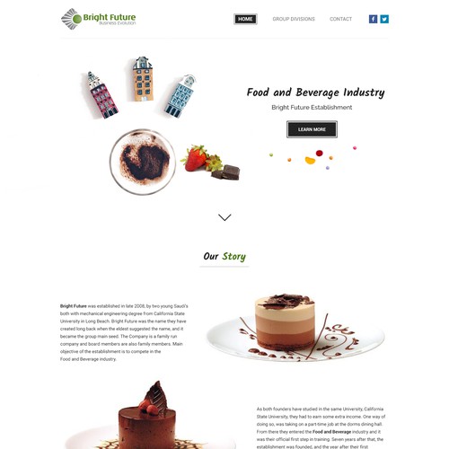 Website design