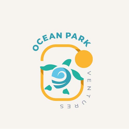 Tropical Ocean-Inspired Logo Design 