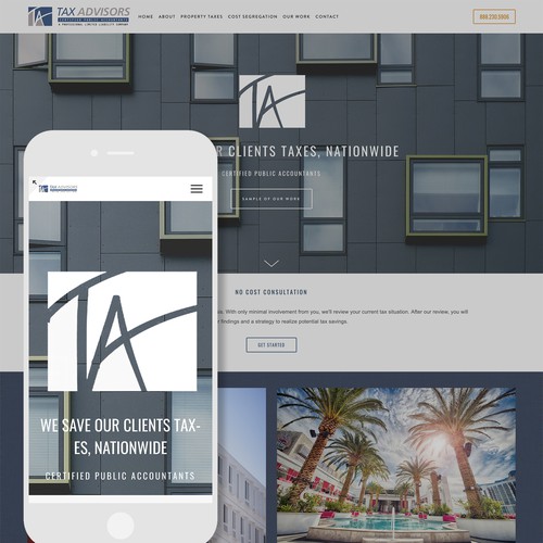 Rebranding and Squarespace Website Design for Tax Professionals