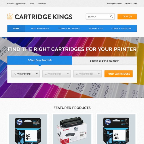 Cartridge Kings Web Store