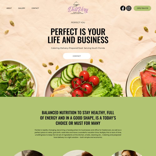 Serving Success: A Case Study in Catering Delivery Website Design