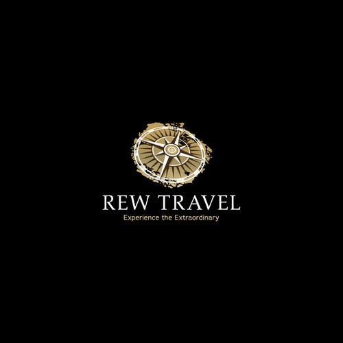 Logo design for sophisticated travel agency