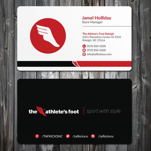 Business card design 