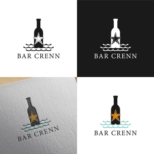 Logo concept for bar