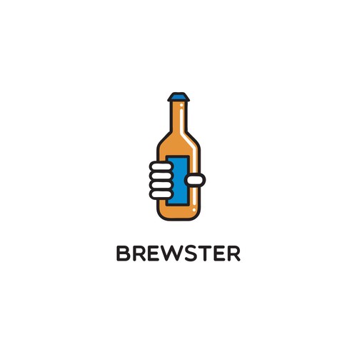 Logo for a beer delivery app