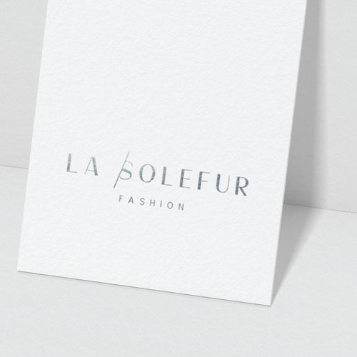 Sophisticated Logo For A Fashion Line