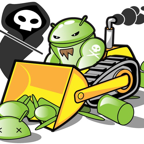 Android illustration wanted for Hacking Company