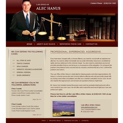 Small Law Office Web Design - Uncoded - $201