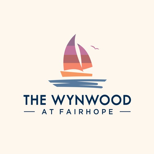 Logo for a high-end coastal property development