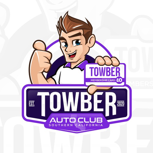 LOGO FOR NEW "TOWBER" ASSISTANCE PROGRAM ON THE ROAD