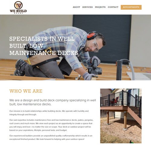 We Build Decks