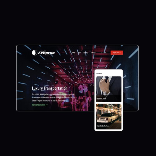 Transportation Services Website