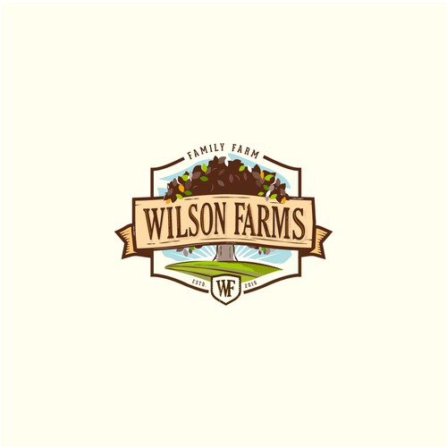 Logo design for Wilson farms