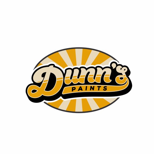 Retro concept for Dunn's Paints