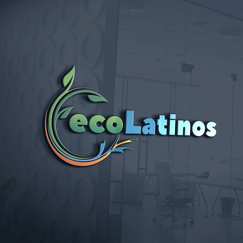 EcoLatinos logo design