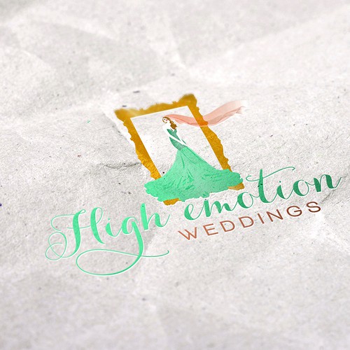 Create elegant, subtle, high class logo for wedding planning company High Emotion Weddings