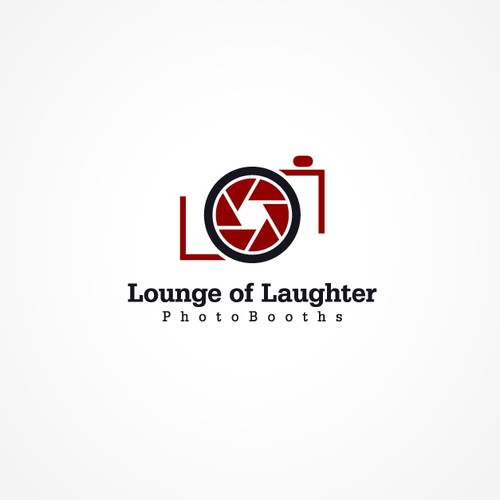 Creative and unique logo for Lounge of Laughter