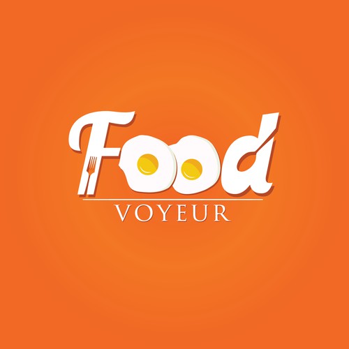 Logo concept for Food voyeur