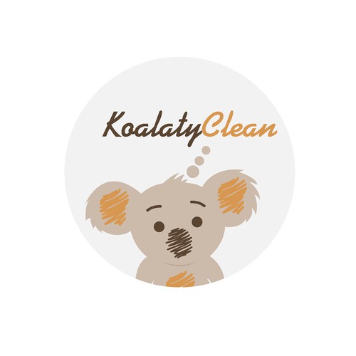 fun logo for Koalaty Clean!
