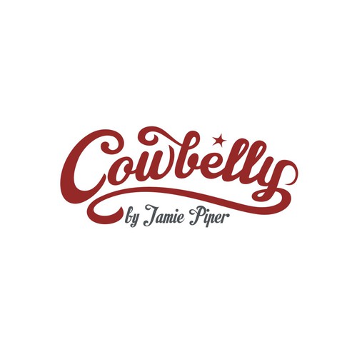 typography logo for Cowbelly 