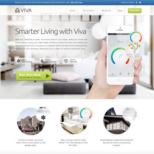 Webshop design for ViVA Labs AS [sketches provided]