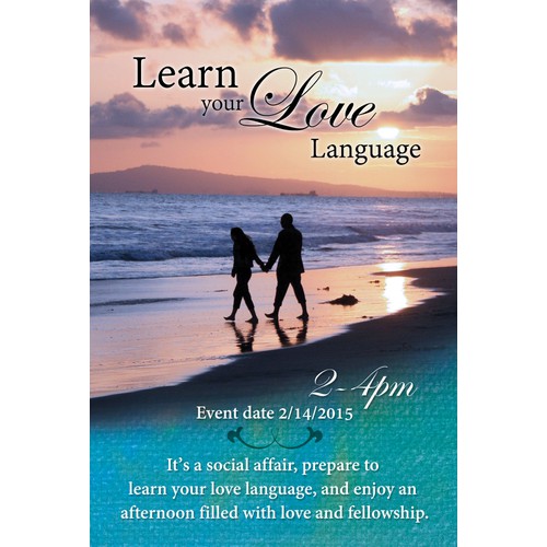 5 Love Languages Flyer