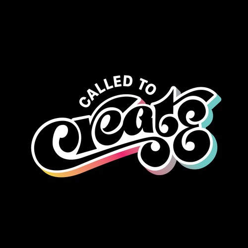 Bold lettering design