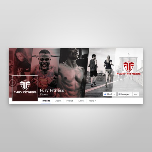 Fury Fitness Facebook Page Design
