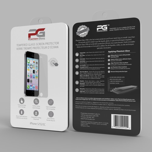 Create Phantom Glass' New Packaging! Featured in Retailers Across the World!