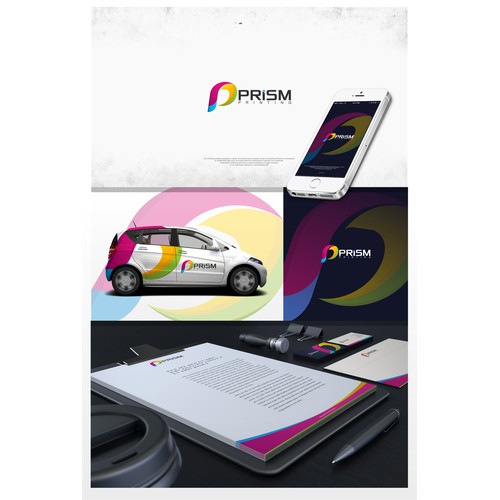 Prism printing logo