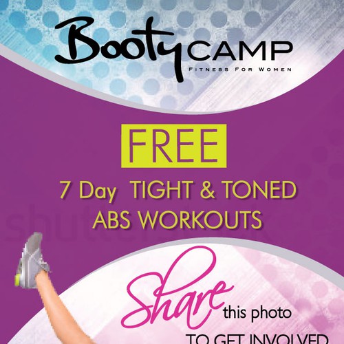 Fitness Camp Workout Flyer