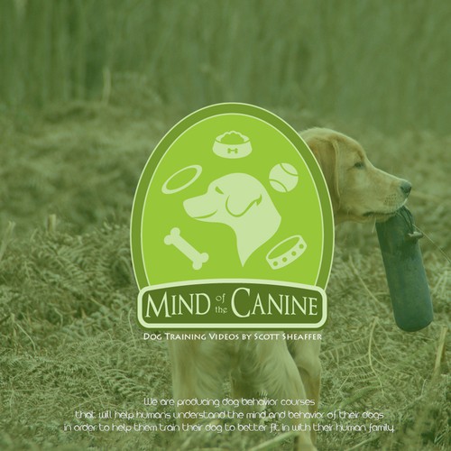 Minimalist logo for Mind of the Canine