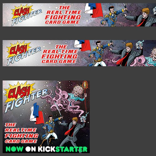 Banner Ads for a Kickstarter Campaign