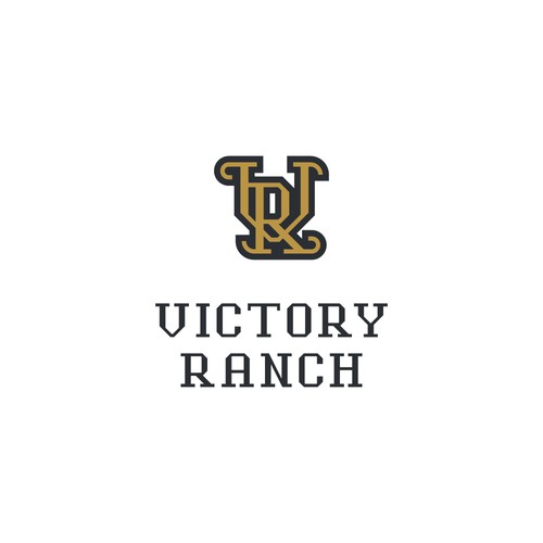 Oldschool Cattle Brand Logo Concept